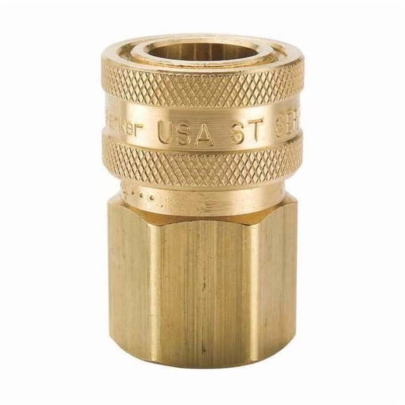 Parker Quick Connect,Socket,3/4",3/4"-14 BST-6