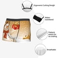 thumbnail image 5 of Kdxio Men's Boxer Briefs with Christmas Snowman Gift Print - Comfortable and Breathable Underwear for Everyday Wear, 5 of 7