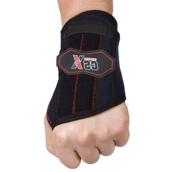 CSX Wrist Brace, Left Hand, Black, Medium