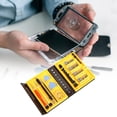 thumbnail image 3 of Juego de puntas de destornillador de precisión, 38 piezas de puntas de destornillador de precisión, destornillador de reparación, pinzas para teléfono, diseño a prueba de futuro, 3 of 8