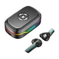 WZXPWT Wireless Bluetooth Earphones with RGB Light Effect, MP3 Playback