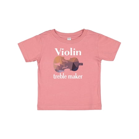Inktastic Violin Treble Maker Funny Violinist Music Gift Boys or Girls Baby T-Shirt