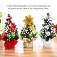 thumbnail image 3 of Inteprter Mini árbol de Navidad, fiesta, Festival, decoración de de Navidad, hogar, comedor, oficina, Hotel, adorno para el salón, regalos Kits de decoración para fiestas, 3 of 6