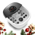 thumbnail image 1 of MaxKare Foot Spa Bath Massager with Heat, Bubbles, and Vibration, Digital Temperature Control, 16 Detachable Massage Rollers, Soothe and Comfort Feet, Black, 1 of 6