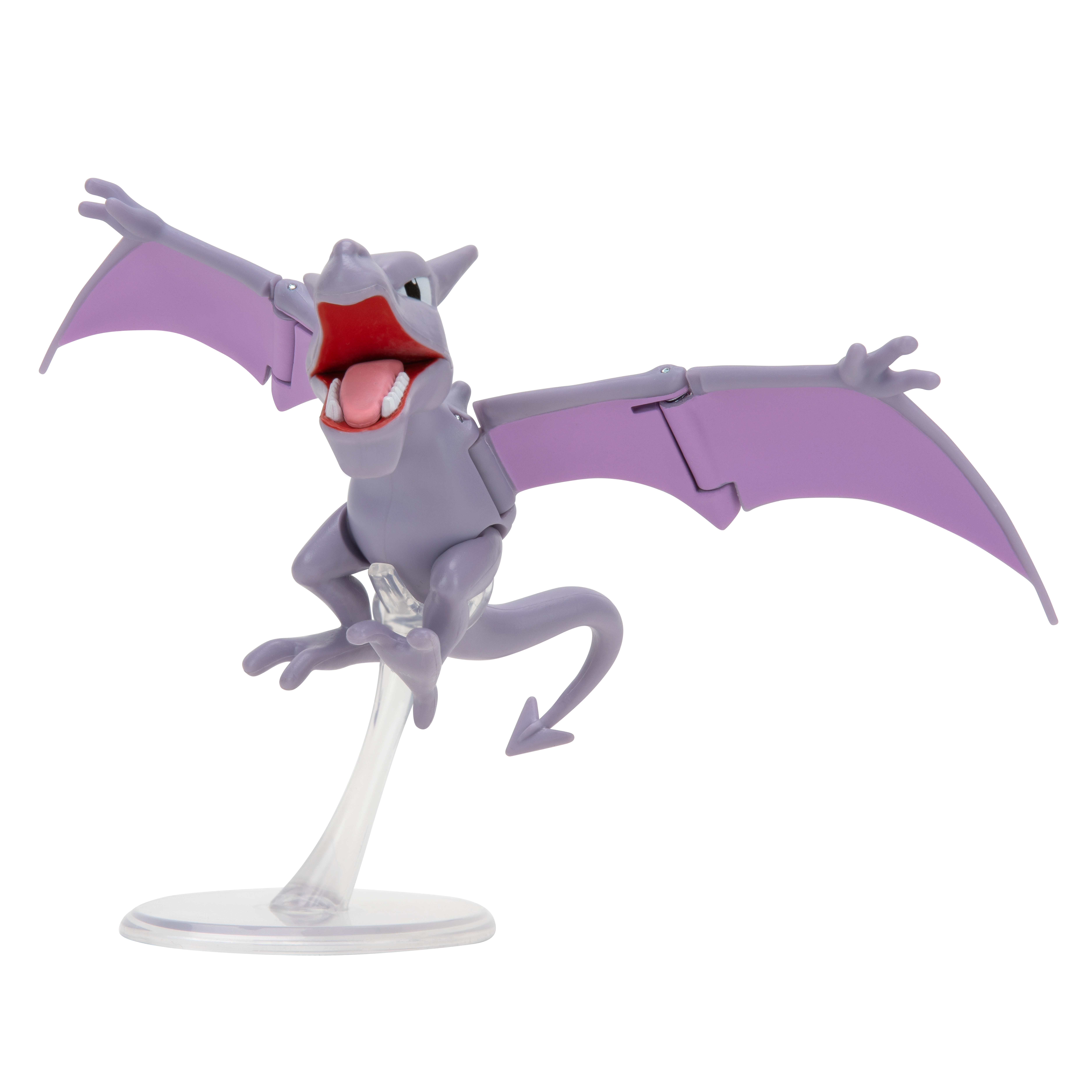 Pokémon Aerodactyl Battle Feature Figure - 4.5 inch Aerodactyl Battle Figure with Flapping Wings