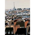 thumbnail image 3 of Manzo, Giovanni 14x18 Black Modern Framed Museum Art Print Titled - Toits de Paris, 3 of 5