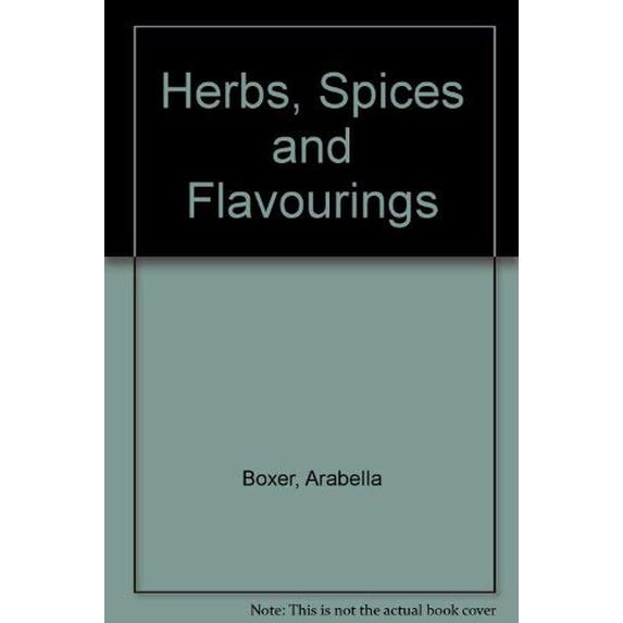 Pre-Owned Herbs, Spices and Flavourings, 9781850521037, 1850521034, Paperback,