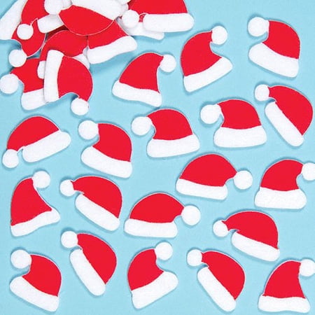 Download Baker Ross Santa Hat Felt Stickers For Kids Pack Of 100 Christmas Crafts And Art Projects Cards Party Bags And Decorations Walmart Canada PSD Mockup Templates
