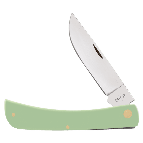 Case XX Knives Sodbuster Mint Green Synthetic Stainless Pocket Knife