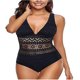 thumbnail image 1 of BIKINI DE ENCAJE con corte de cintura alta de una pieza sexy europeo y americano Likrtyny Para estrenar, 1 of 1