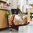 thumbnail image 6 of Toucan Large Capacity Oxford Cloth Picnic Basket Reusable Laundry Bag Easter Basket Foldable Box, 6 of 7
