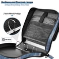 thumbnail image 4 of FORMRS Zipper Binder with Shoulder Strap 2-inch Ring 500 Sheet Capacity File Bag, Trees in The Night, 4 of 5