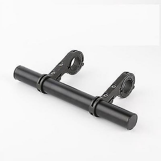 Extensor de manillar doble para bicicleta de 20 cm, aleación de aluminio, soporte superlargo, accesorios