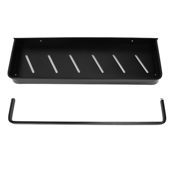 Space Aluminum Floating Towel Rack, Shower Caddy Shelf Basket, Wall Mounted Shower Caddy Shelf For Bathroom Lavatory Toilet Washstand