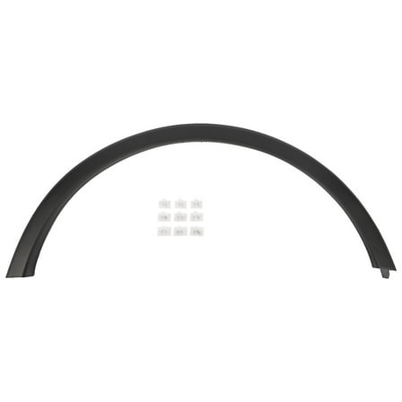 Passenger Side Front Fender Flare Trim Compatible With Buick Encore 2013 2014 2015 2016 2017 2018 2019 2020 2021 2022 95275469 GM1291247