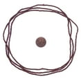 thumbnail image 2 of The Bead Chest Brown Java Glass Seed Beads (2.5mm, 48" Strand), 2 of 4