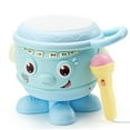 thumbnail image 3 of Aprendizaje Musical Música Clap Drum Toys Juguete Electrónico de Inteligencia Azul 3, 3 of 8