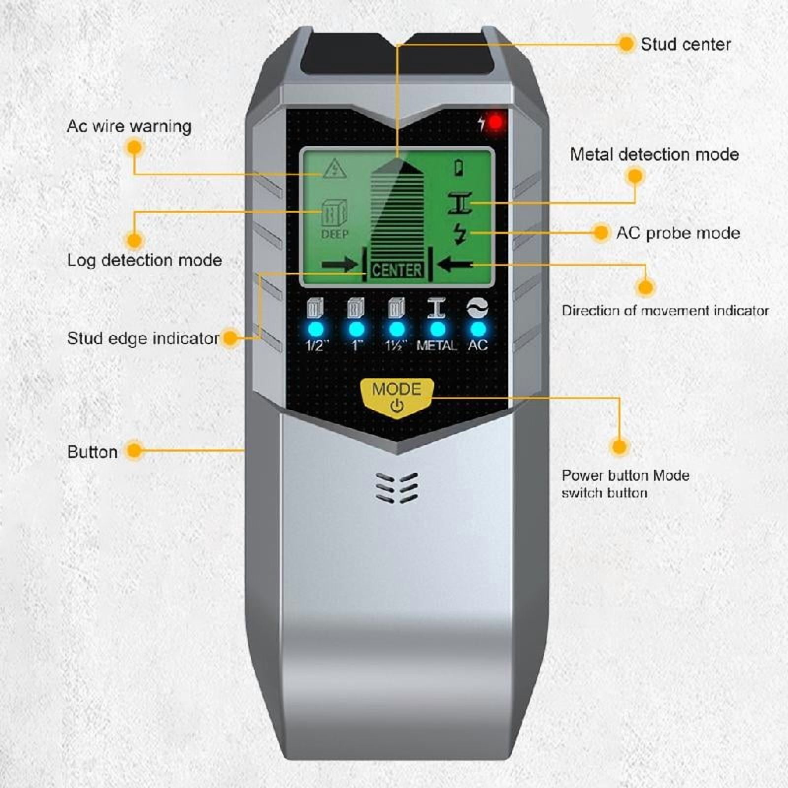High Accuracy Wall Scanners Professional Grade Wall Detection Tool Measuring Instrument For Studs And More