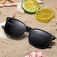 thumbnail image 3 of Gafas de sol DUSHINE polarizadas de estilo retro clásico para mujer, 3 of 7