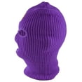 thumbnail image 3 of Gravity Threads Smile Face 3-Hole Ski Mask - Smile - Purple, 3 of 4