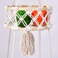 thumbnail image 3 of MOQIN 3 Tier Hanging Fruit Basket for Kitchen, Hanging Basket for Fruit and Vegetable Storage, Boho Wall Baskets for Organizing, Boho Decor for Indoor Plants, 43 Inches, 3 of 7