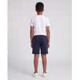 thumbnail image 4 of Real Essentials 3 Pack: Boys Fleece Lounge Shorts Sweat Sleep Pajama Athletic Casual Soft Comfy with Pockets, 4 of 7