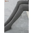 thumbnail image 2 of Spencer 1 Pair Women Extra Long Thigh High Socks Over the Knee High Leg Warmer Long Boot Stockings "Gray", 2 of 6