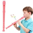 thumbnail image 4 of Recorder Instrument, Better Sealing Flexible Playing Clear Voice Soprano Recorders ABS Portable  For Music Courses For Children Pink, 4 of 8