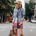 thumbnail image 4 of Fotbe Heart Plaid Vestido de Verano sin Mangas para Mujer – Vestido Midi Línea A, Estilo Camiseta Floral, Vestido Playero Casual y Fluido, 4 of 7