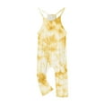 thumbnail image 6 of Ltctricy Baby Girls Tie-Dye Overalls Cute Sleeveless Casual Children Rompers Fashion Loose Jumpsuit with Pockets, 6 of 6