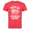 thumbnail image 2 of Instant Message - This is My Other Ride - Men's Short Sleeve Graphic T-Shirt, 2 of 6