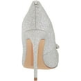 thumbnail image 3 of Sam Edelman Women's Deela Pumps Silver Glitter 9M, 3 of 6