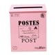 thumbnail image 5 of Buzón de de Metal Resistente para Exteriores, Buzón de Cartas, en , Cubierta de Buzón de Puerta, Soporte de Almacenamie Rosado Soledad Buzón de buzones de correo, 5 of 6