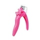 thumbnail image 1 of Soidarity Cortaúñas postizas Manual Cabeza de acero inoxidable Manicure Trimmer Tijeras portátiles reutilizables profesionales Negro Juegos de manicura Rosa roja Soidarity CE013962-03B, 1 of 6
