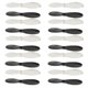 thumbnail image 2 of 20pcs Propellers Airscrew Replace For Hubsan X4 H107 Accessory Black+white, 2 of 5