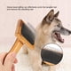 thumbnail image 4 of Peine de pelo para perros y mascotas, masaje saludable, cepillo de limpieza, recortador de depilación(#1), 4 of 11
