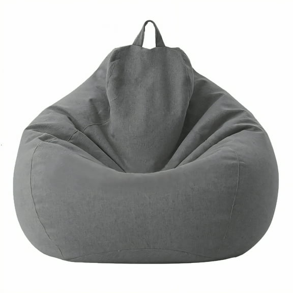 AUQ Bean Bag Cover,Spacious Design Bean Bag Storage,Compact Threads Bean Bag Chair Cover Only,28"x31"