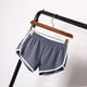 thumbnail image 2 of Pantalones cortos deportivos Umfun para mujer, para entrenamiento, yoga, deportivos, ligeros, para correr, color gris, talla M, 2 of 5
