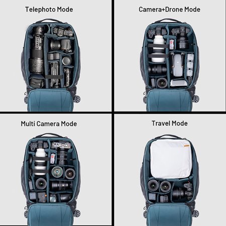 【送料無料】PGYTECH P-CB-180 Roller Camera Backpack (スペースブラック) カメラバッグ カメラアクセサリー