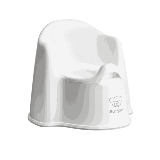 BabyBjorn Chaise de Petit Pot, Blanc/gris
