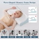 thumbnail image 4 of Almohada de espuma viscoelástica, almohada ortopédica cervical para el contorno del cuello para dormir de lado, boca arriba y boca abajo, almohada ergonómica para la cama para el dolor de cuello, 4 of 8