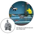 thumbnail image 3 of OUNONA Feng Shui Turtle Statue Dragon Turtle Shape Stone Grey 1Pack for Avoiding Evil, 3 of 6