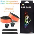 thumbnail image 3 of Bike Handlebar Wraps antideslizante Elástico Bicycle Cinta autoadhesiva Ligero Ligero Ciclismo Protección Cinturón Naranja 2 piezas / Caja Eigraketly OD003396-03B, 3 of 7