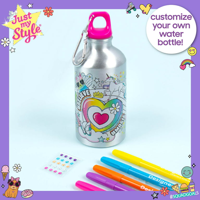 Personalised Kids Water Bottle, School Water Bottle, Nursery Water Bottle,  Pre School Bottle, Birthday Gift, Girls Water Bottle,gym Bottle 
