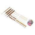 thumbnail image 1 of Accessoires de Dreadlock, Perles de Dreadlocks Ajustables Hommes Femmes Métal pour Extension de Cheveux, 1 of 8