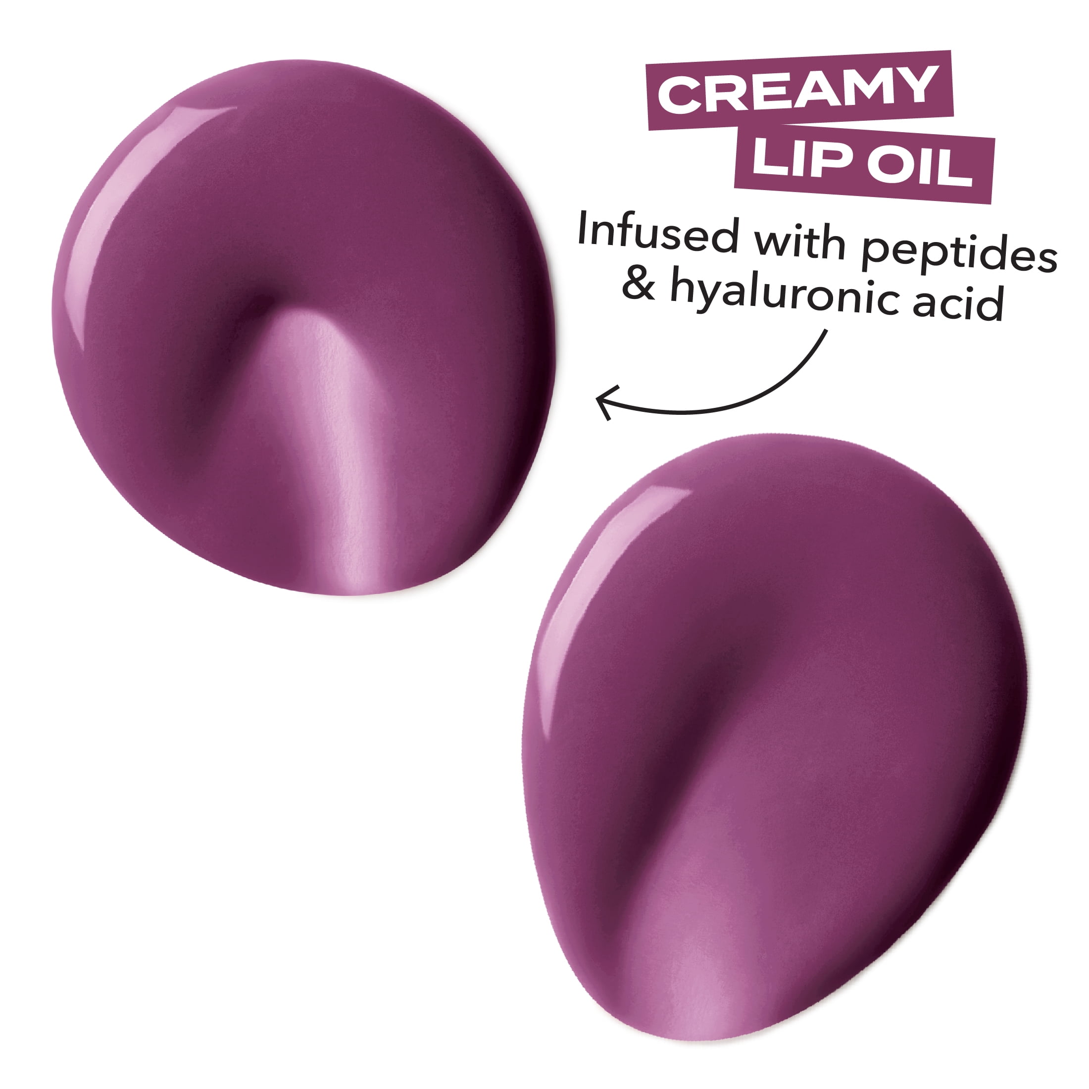 Hard Candy Glosstopia Lip Slide Creamy Lip Oil, Hydrating Gloss, Smooth Finish, 0.12 oz