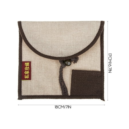 

Vintage Tea Cake Storage Bag Pu er Tea Cake Storage Bag Chinese Pu er Tea Cake Pouch