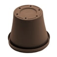 thumbnail image 4 of Bloem Terra Pot Planter - 12" - Chocolate, 4 of 8