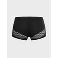 thumbnail image 2 of Men Fishnet Insert Solid Boxer Brief, 2 of 5