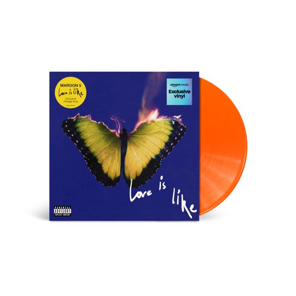 Vinilo LP INTERSCOPE Love Is Like naranja